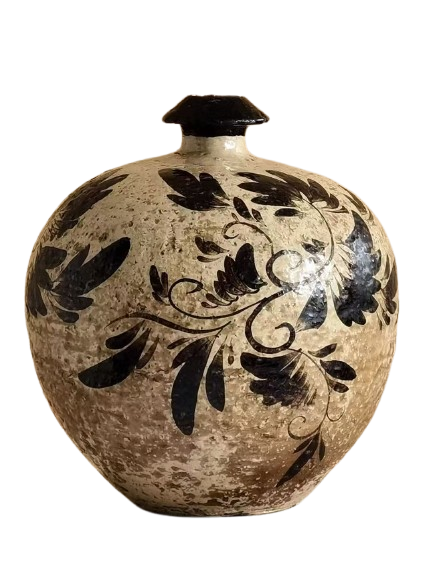 宋/金 磁州窑凤鸟纹枕